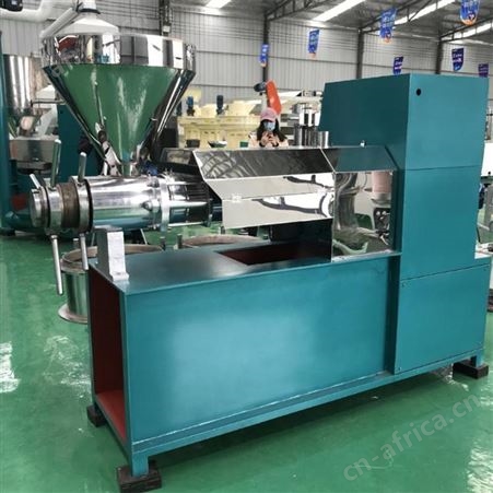 HM100全自动花生菜籽榨油机 螺旋式商用 油脂加工设备 汇明