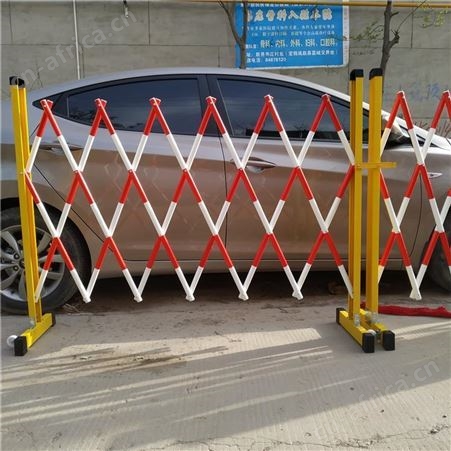 不锈钢伸缩式安全围栏围网 绝缘遮栏 可移动护栏