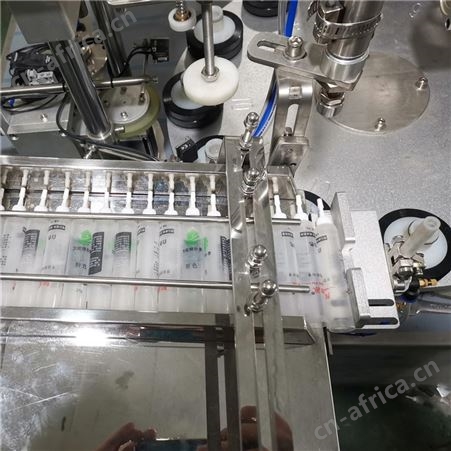 全自动振动盘理管上软管补漆膏灌装封尾机 补漆器灌装机设备平纹