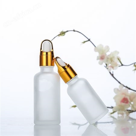 蒙砂玻璃精油瓶 胶头滴管瓶 乳液分装瓶 化妆品瓶 旅行套装