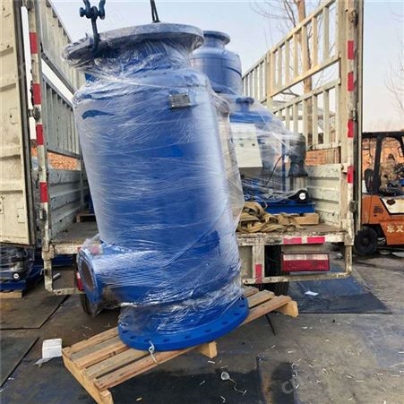 卧式直通 全自动 华清 反冲洗过滤器 除污器