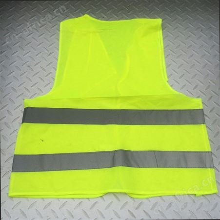 荧光马甲反光背心环卫工作服绿色园林保洁安全反光衣针织马甲定制