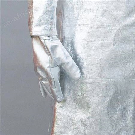 劳卫士LWS-012-A 隔热反穿衣可防辐射温度1000度大衣式阻燃隔热服