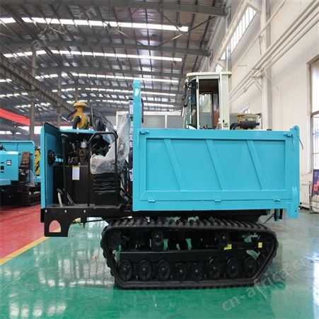 建筑工程砂石爬山虎 载重5吨工程履带翻斗车 农用机械汽油运输车