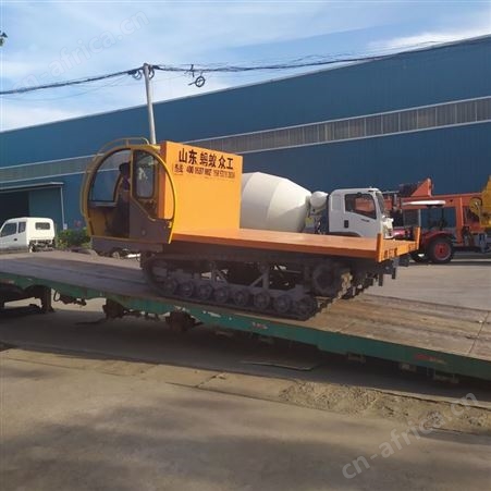 液压自卸一吨自卸车 农田转运小型履带搬运车 建筑工程砂石运输车