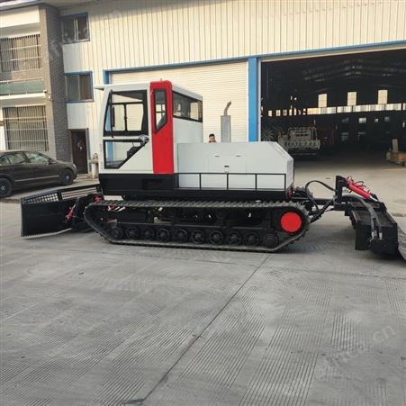 多功能冰雪清除平雪机 全新手柄操作压雪车 定做履带式小型压雪机