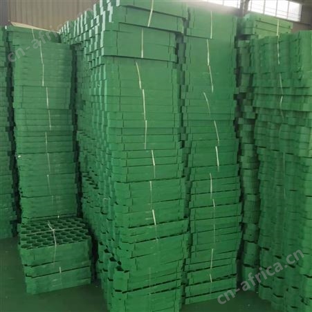 停车位专用4公分5公分平口植草格 园林绿化用草坪格 恒洋