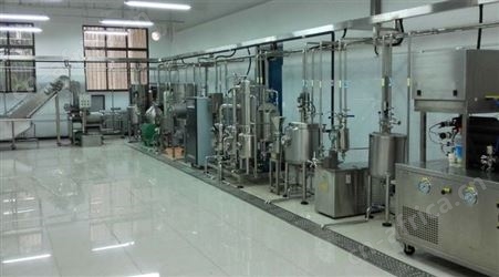 果蔬汁复合生产线（青汁/浊汁/浓缩汁）全程模拟工业生产状态