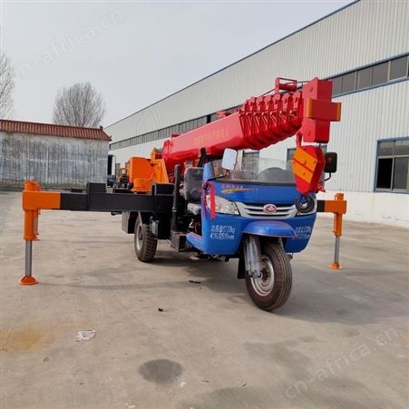 五征三轮底盘5吨吊  创佳三轮吊车   农用小型吊三马子吊