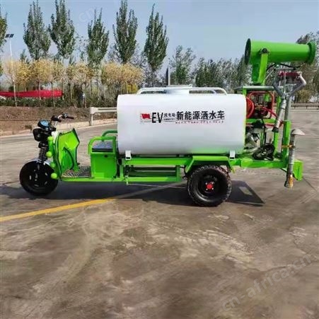 高炮式大容量 小型电动三轮洒水车 多功能消毒防疫雾炮车
