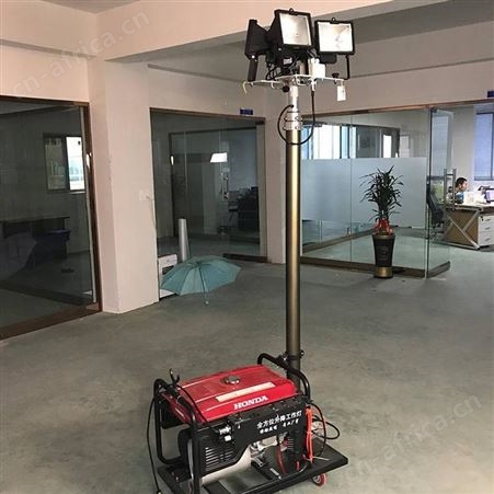 多功能工程防汛 道路小型应急照明灯 移动自走式工作灯车