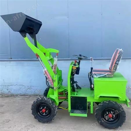 前卸式 工程建筑移动小铲车 养殖场用四驱装载机