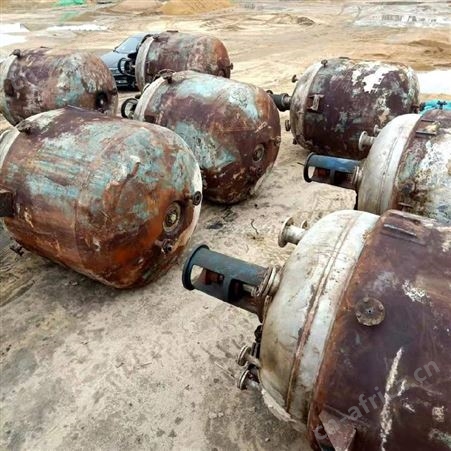 二手搪瓷反应釜 5立方反应釜 6300L不锈钢反应釜