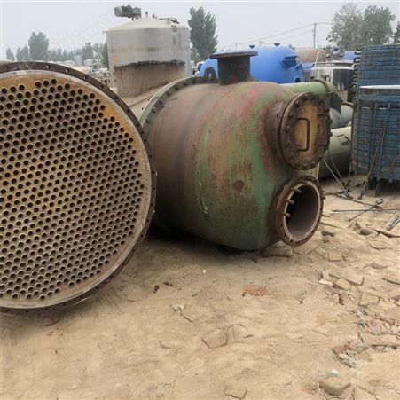现货出售各种冷凝器 二手不锈钢冷凝器 半不锈钢冷凝器 钛材冷凝器 石墨换热器