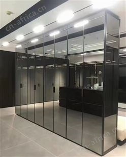 现代简约玻璃柜 全玻璃储物柜 多功能储物柜客厅隔断