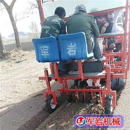 蔬菜辣椒移栽机 军岩 万寿菊栽苗机 甜菜种植机 大量批发