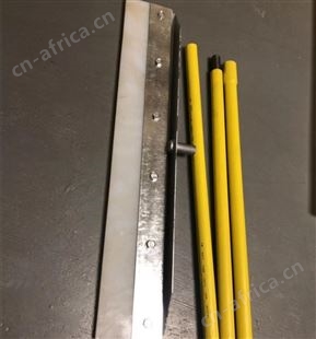 硅PU胶刮耙 PU刮耙丙烯酸摊铺专用工具 可调节带齿耙子大刮刀