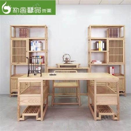 酒店实木茶桌椅组合 中式泡茶桌 原木茶台 禅意家用喝茶桌工厂