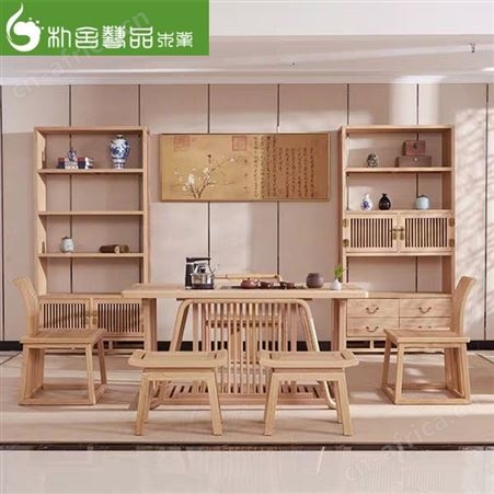 实木泡茶台 朴舍艺品 茶台实木茶桌大板 华丽