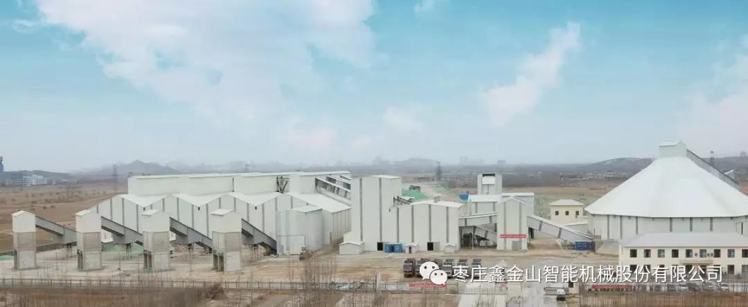 破碎生产线现场